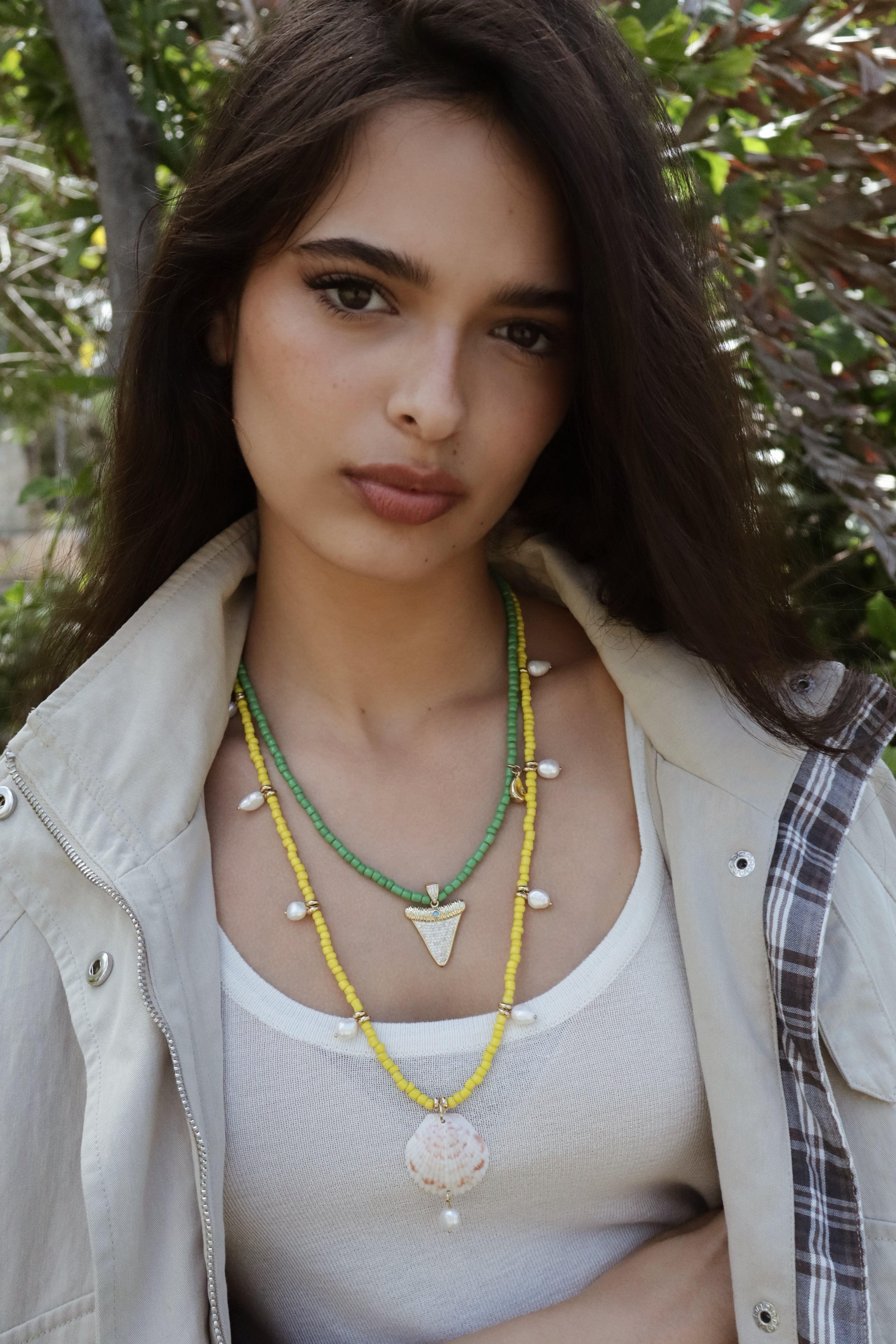 SOLARA GREEN NECKLACE