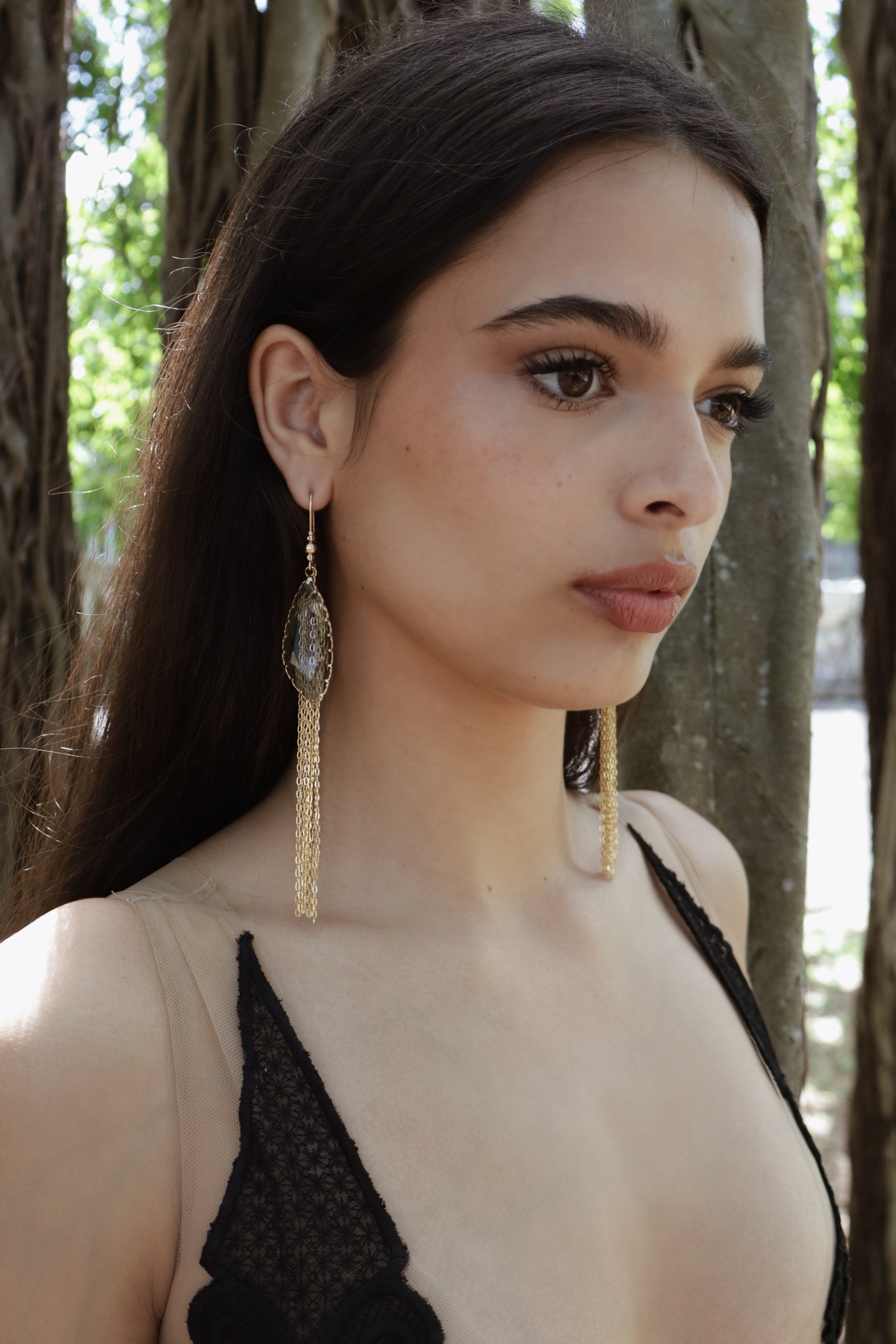 LUNA CHAIN EARRINGS