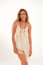 AURA LARIAT NECKLACE