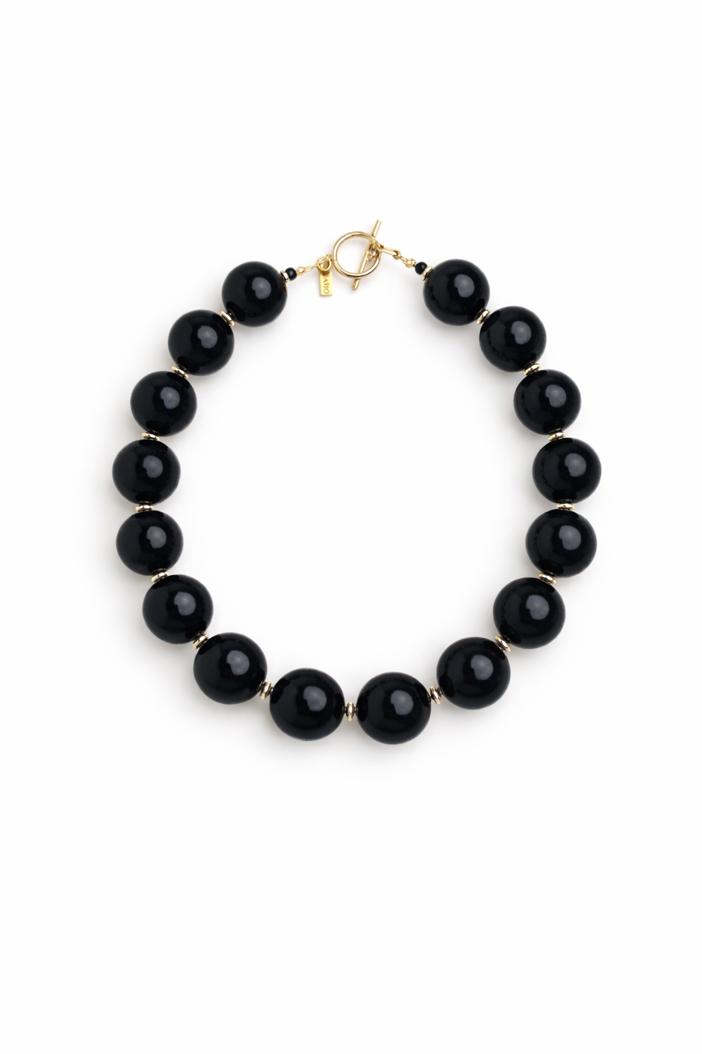 MACARELLA BLACK NECKLACE