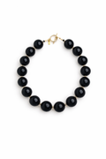 MACARELLA BLACK NECKLACE