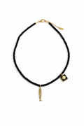 TAYRONA BLACK NECKLACE