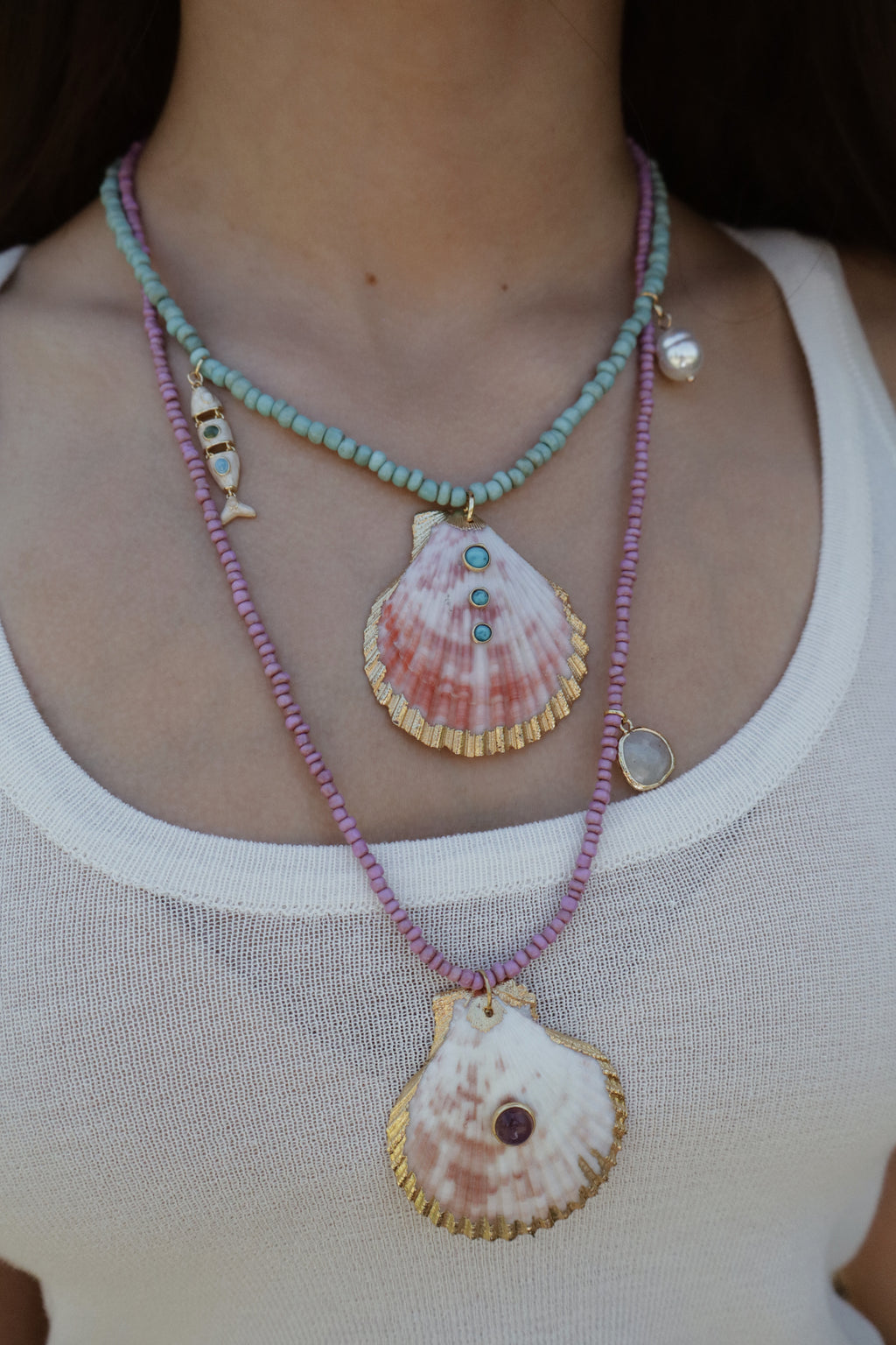 MAREA BLUE NECKLACE